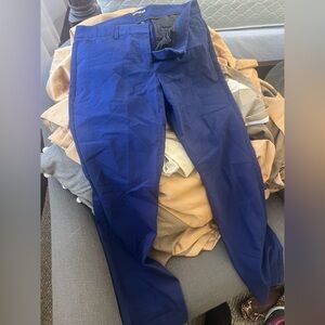 Express Navy Editor Trousers